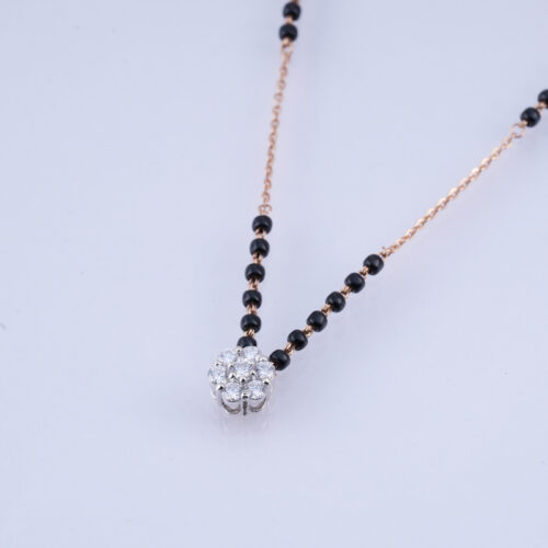 Delicate Floral Mangalsutra - Image 4