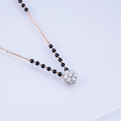 Delicate Floral Mangalsutra - Image 3