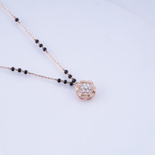 Dazzling Rose Mangalsutra - Image 4