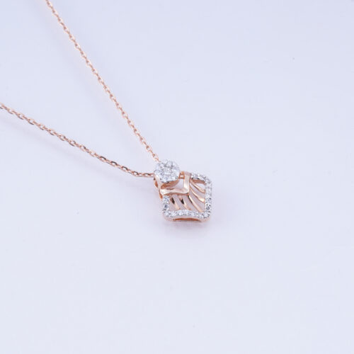 Cubic Flame ChainPendent - Image 2