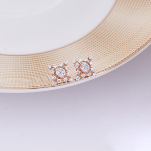 Blooming Squares Earring - Image 2