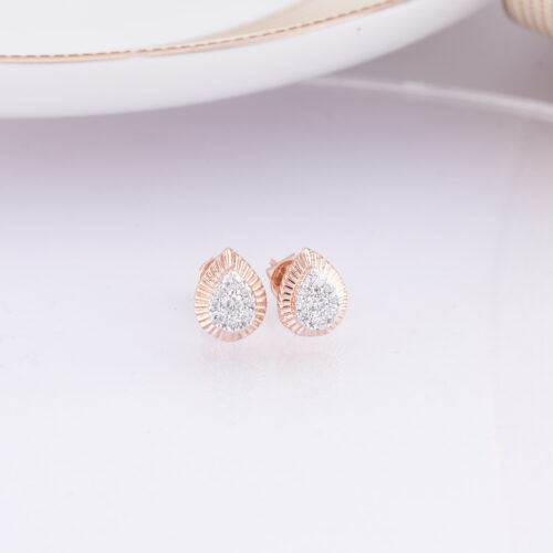 Rose Dew Drops Earring - Image 4