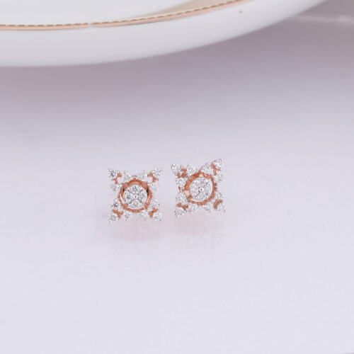Blooming Squares Earring - Image 3