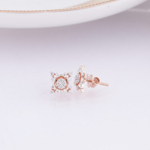 Blooming Squares Earring - Image 4