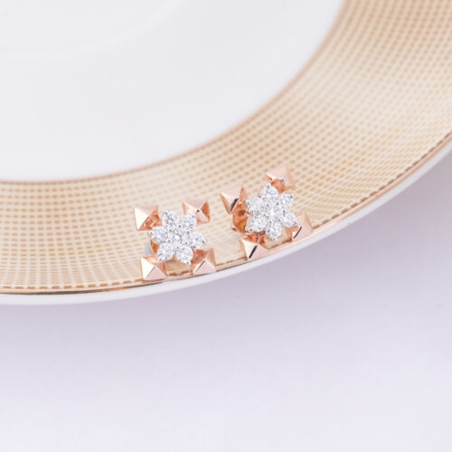 Gilded Mosaic Earring