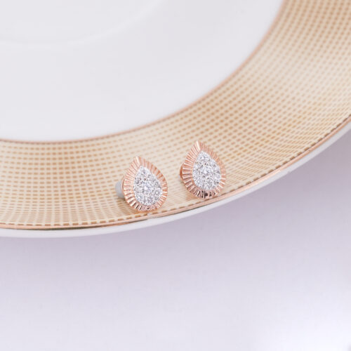 Rose Dew Drops Earring